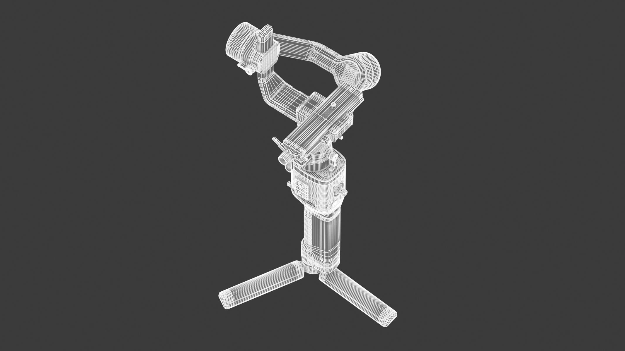 DJI Ronin-SC and Camera 3D model_11