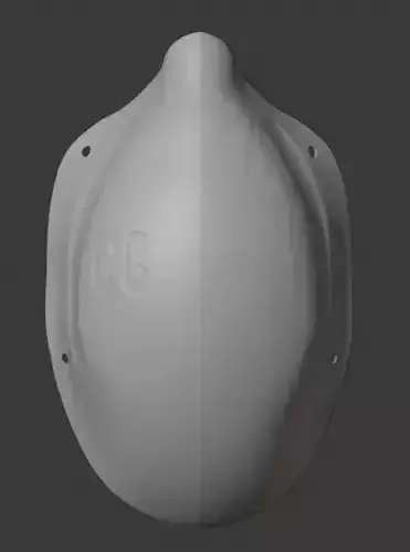face mask 3D print model