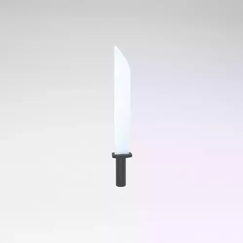 Low poly knife 004