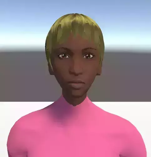 Unity Humanoid Model Female 003 Free 3D model