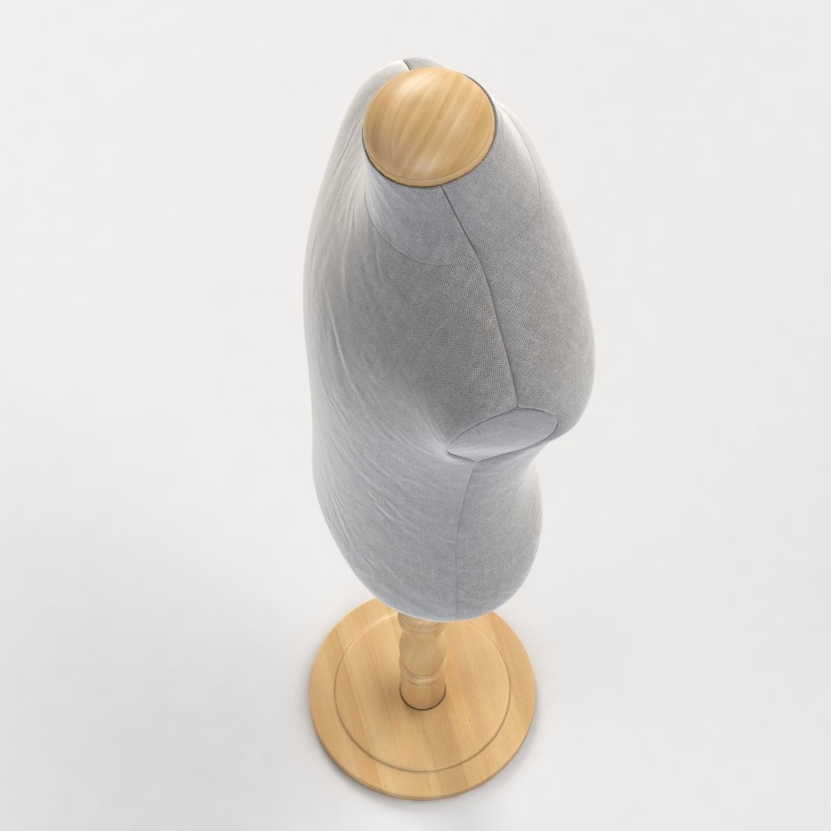 Children Dress Display Stand 2 3D model_5