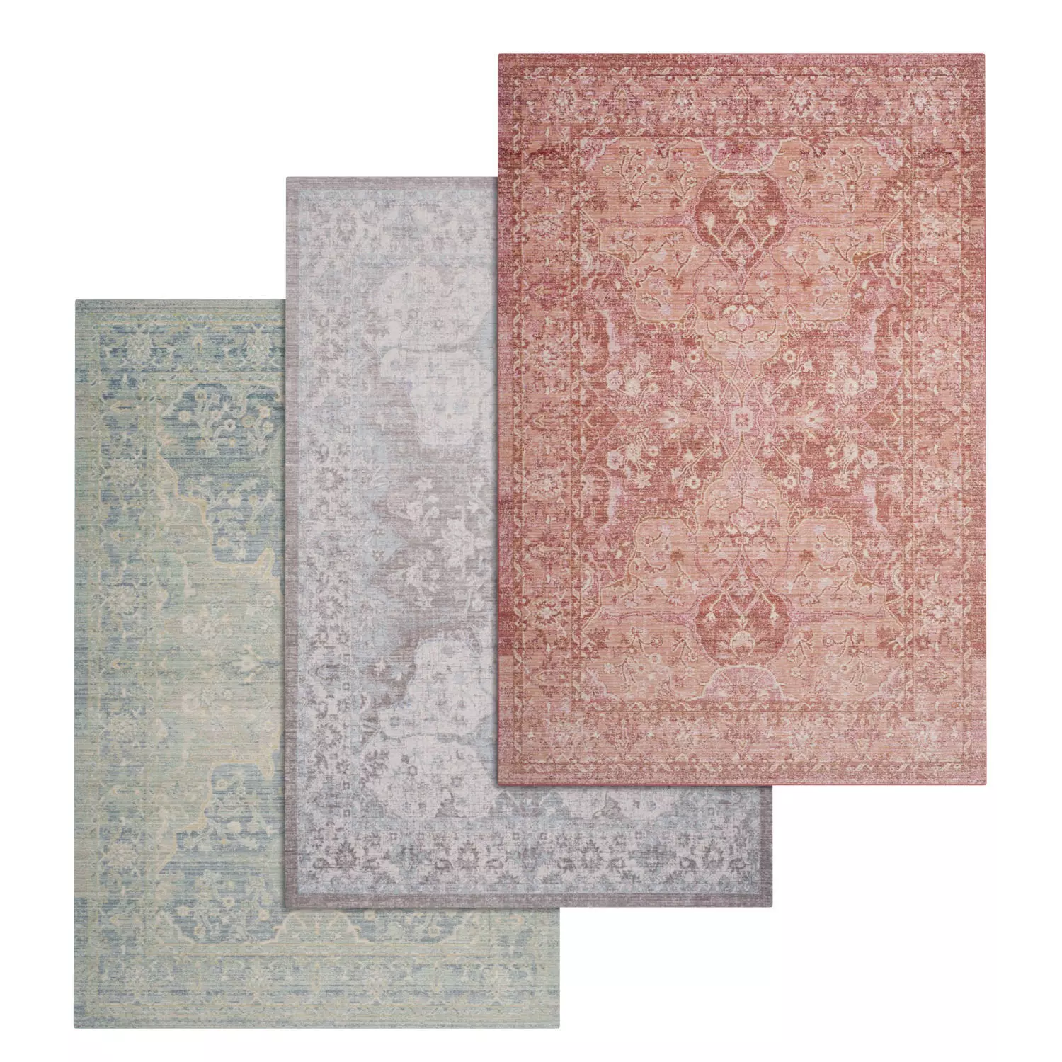 Rug Set 515 3D model_0