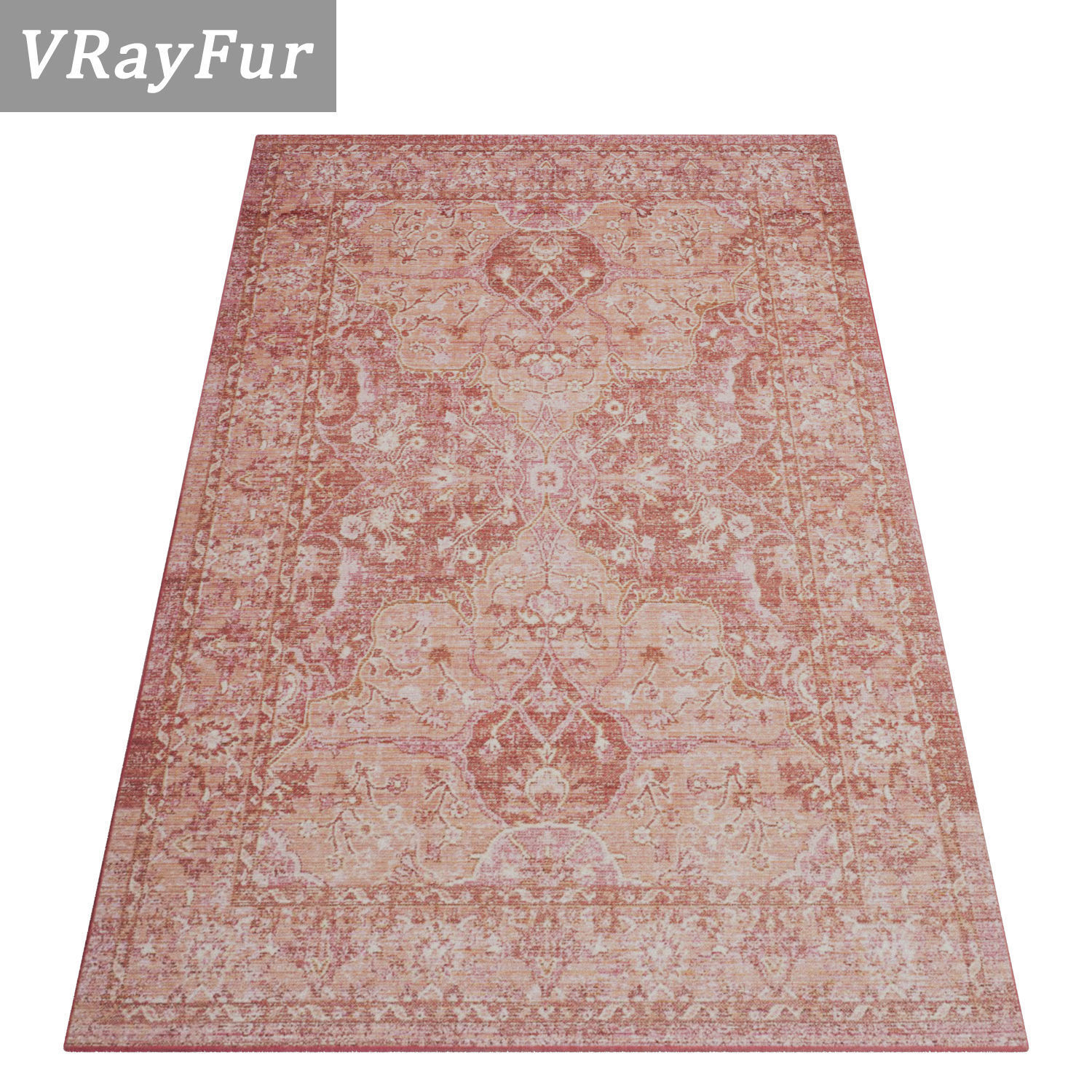 Rug Set 515 3D model_2