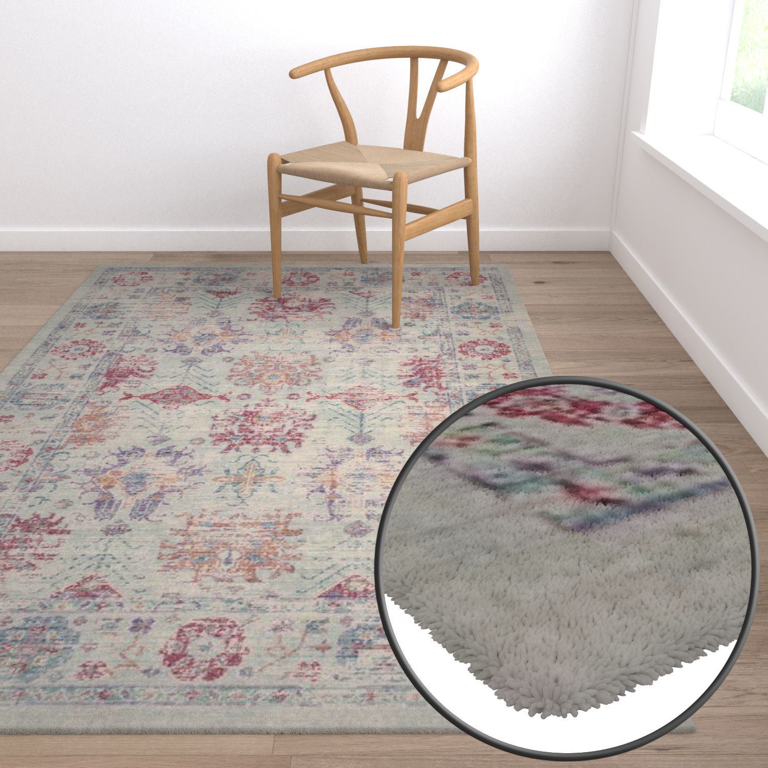 Rug Set 518 3D model_5