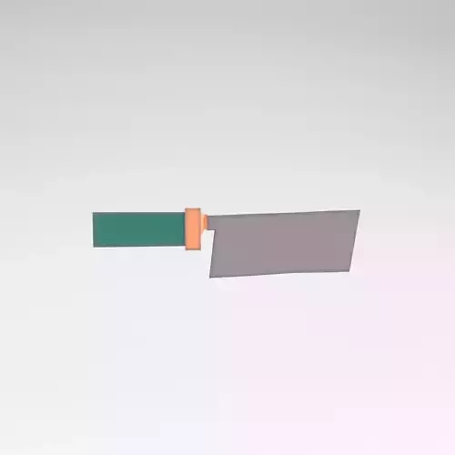Low poly knife 011