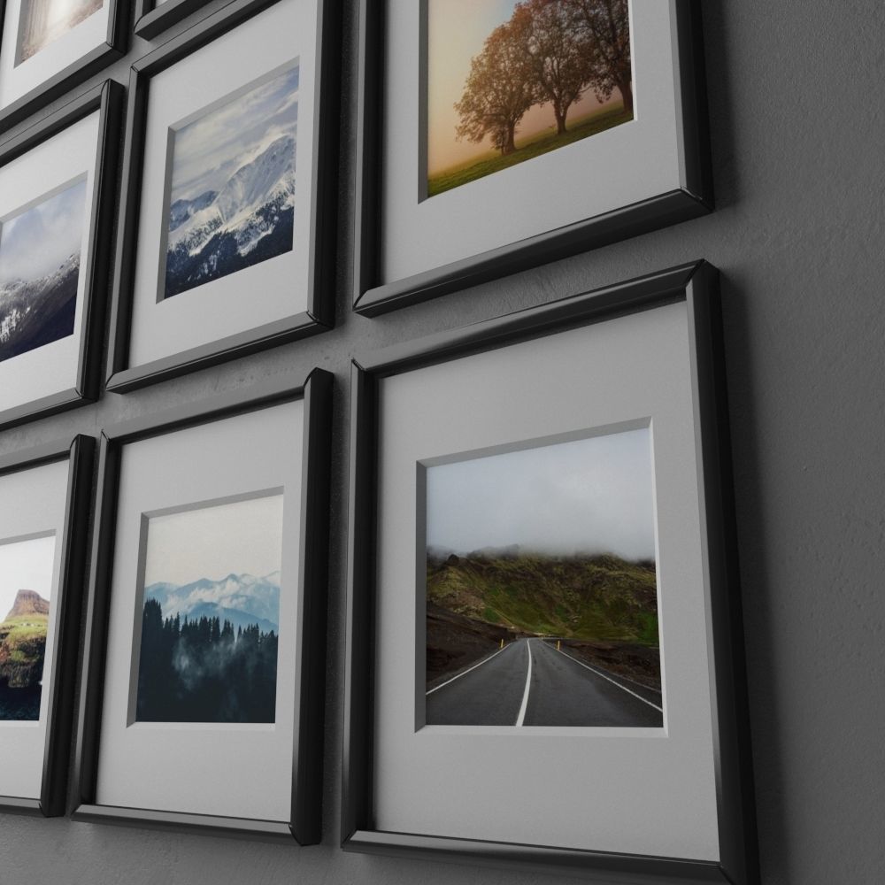 frame8 3x4 quad-11 3D model_2