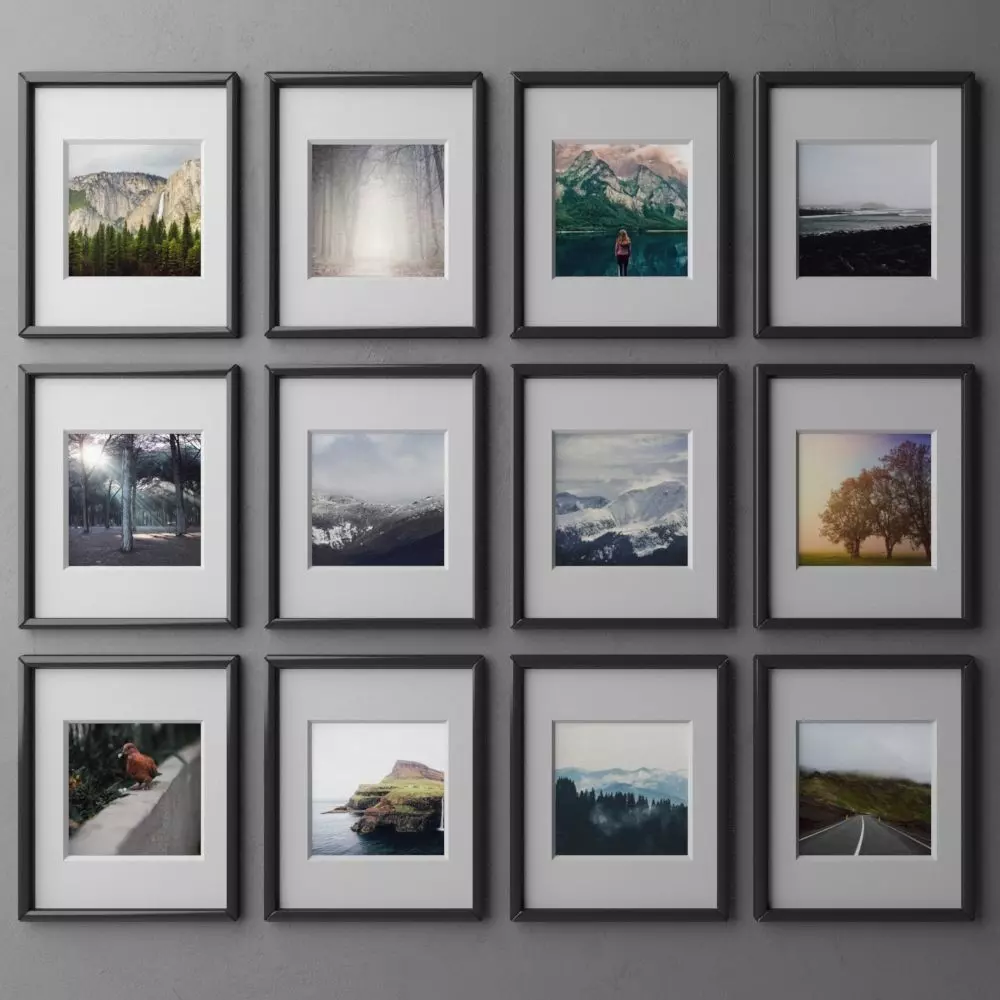 frame8 3x4 quad-11 3D model_0