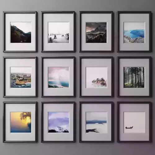 frame8 3x4 quad-19 3D model