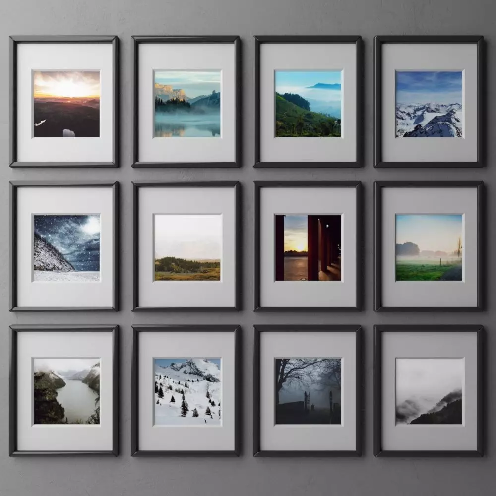 frame8 3x4 quad-7 3D model_0