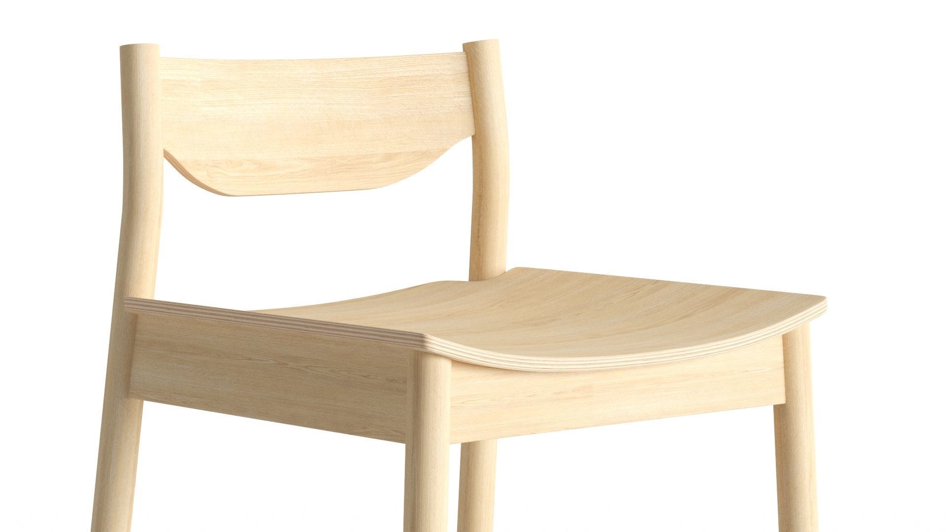 Tangerine chair collection 3D model_3