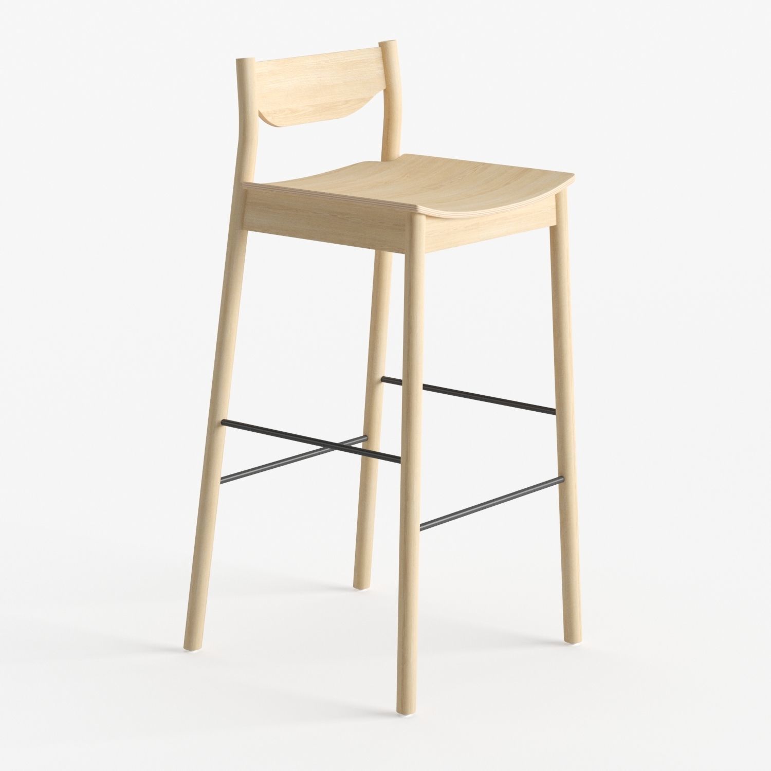 Tangerine chair collection 3D model_8