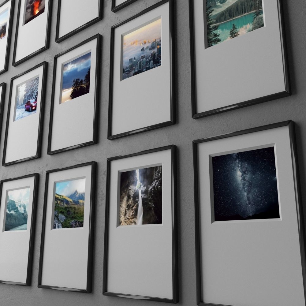 frame10 3x5 quad-13 3D model_2