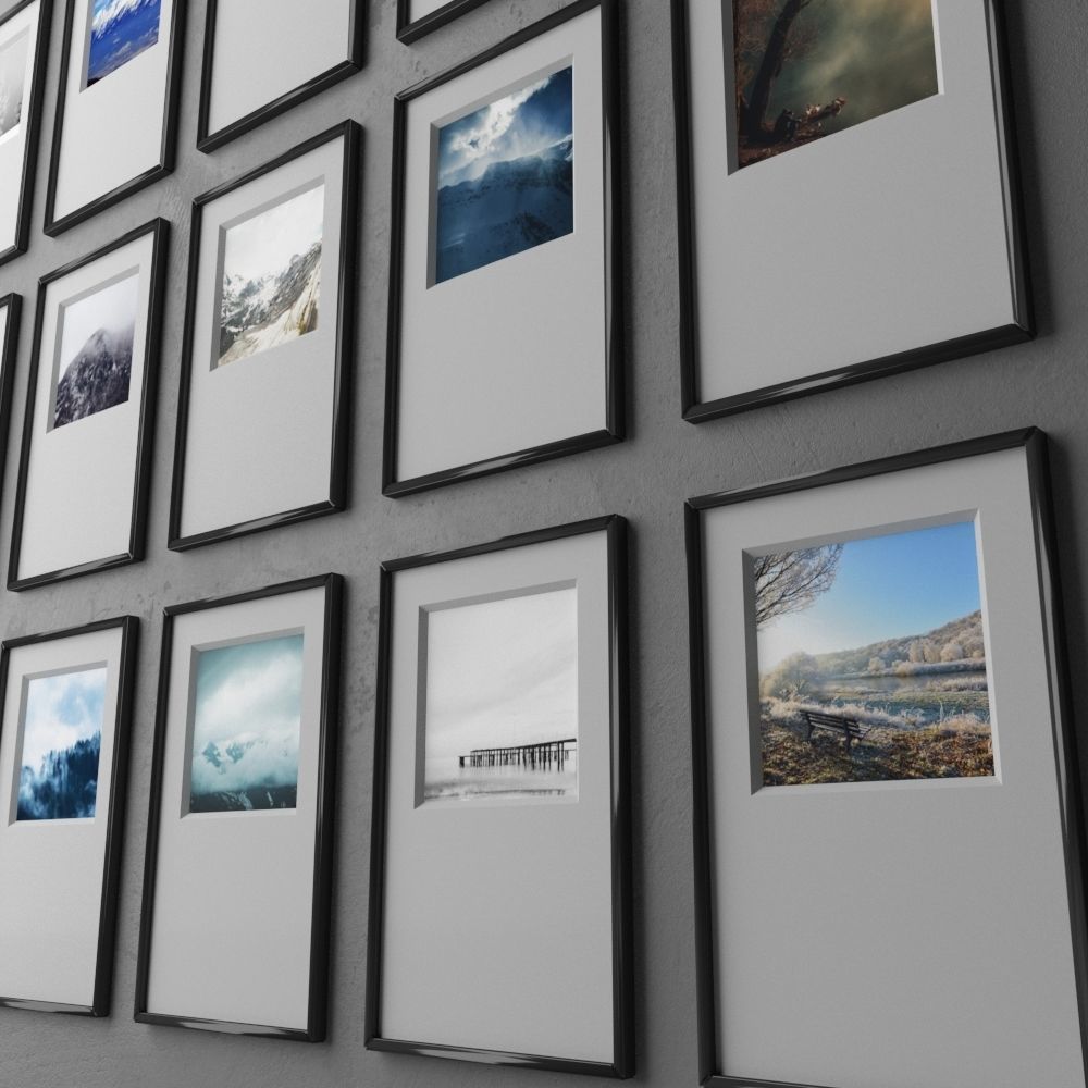 frame10 3x5 quad-14 3D model_2