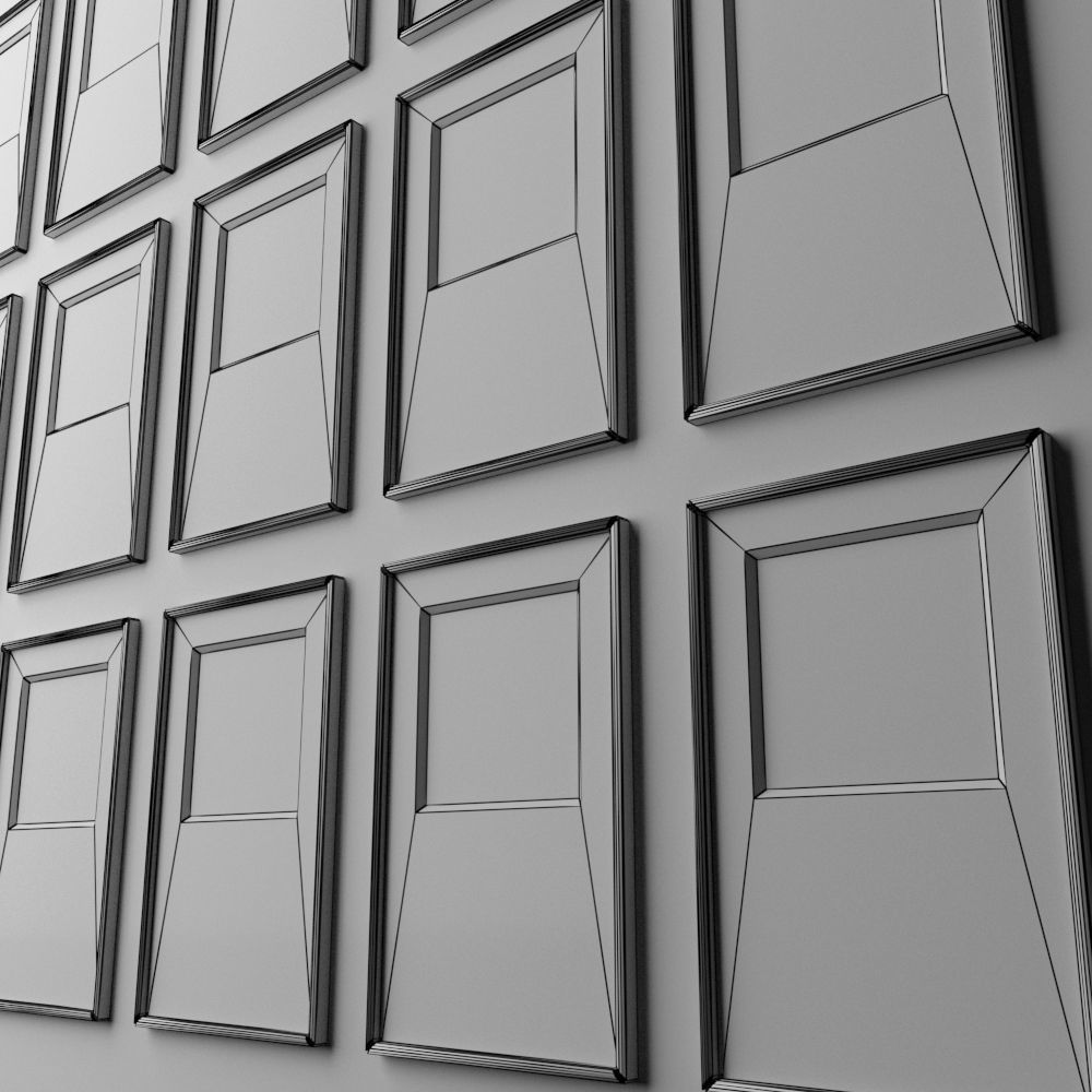 frame10 3x5 quad-5 3D model_4