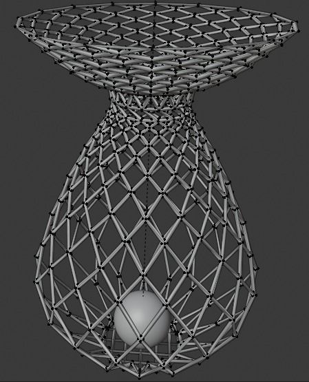 Modern Vase Low-poly 3D model_9