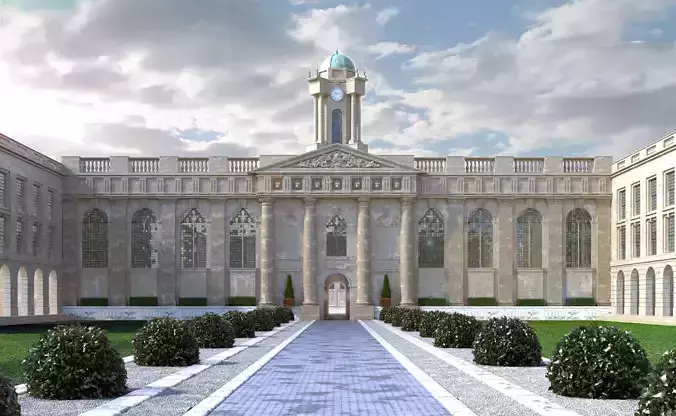 Oxford University Simulation  3D model