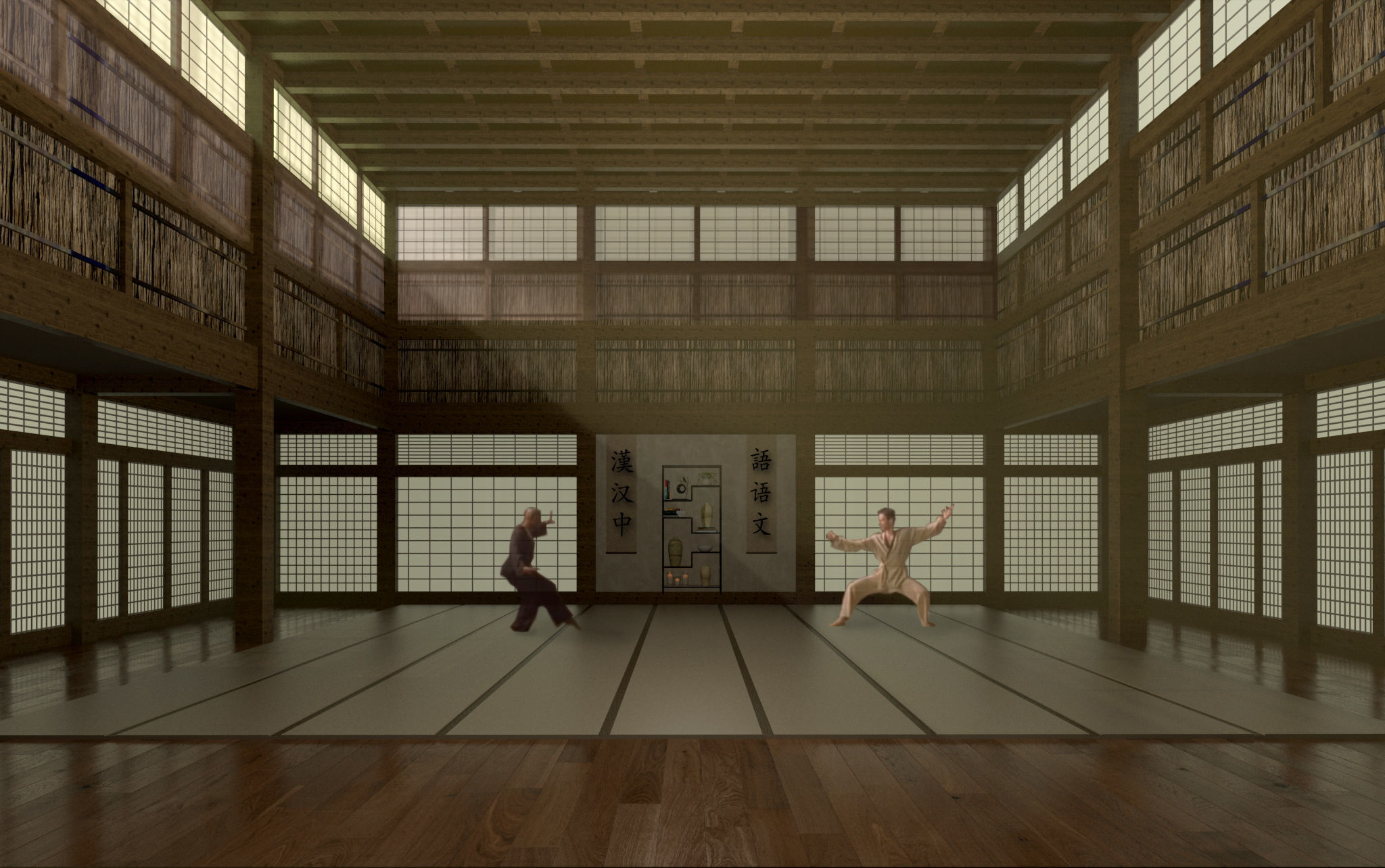 Oxford University Simulation  3D model_1