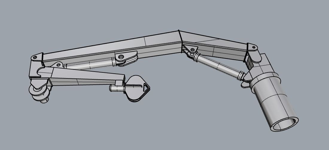 McGregor Triplex  series crane KN tipe 3D print model_12
