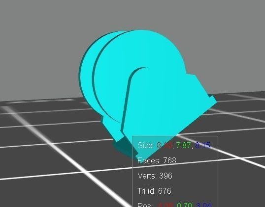 McGregor Triplex  series crane KN tipe 3D print model_2