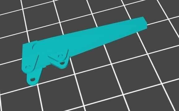 McGregor Triplex  series crane KN tipe 3D print model_4