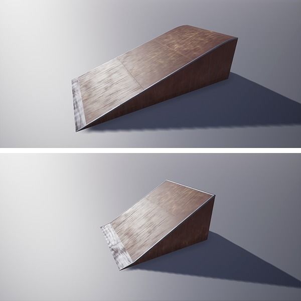 Skate Park Pack Low-poly 3D model_6