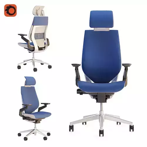 Steelcase - Office Chair Gesture 3D model