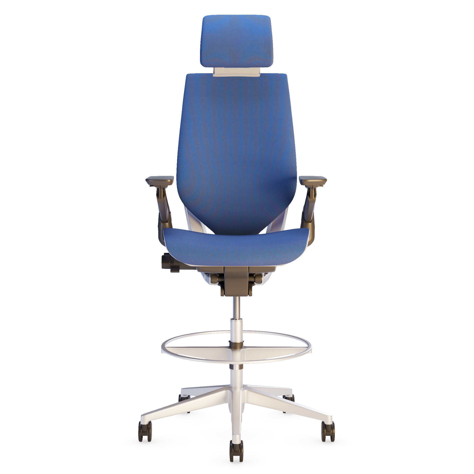 Steelcase - Office Chair Gesture 3D model_6