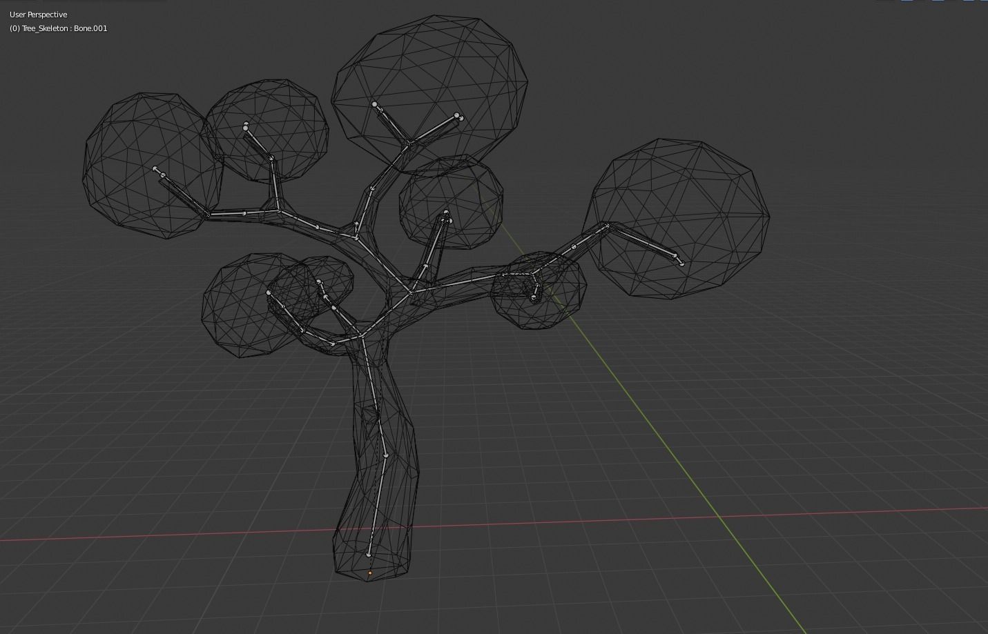Low Poly Tree and Rocks Free low-poly 3D model_2