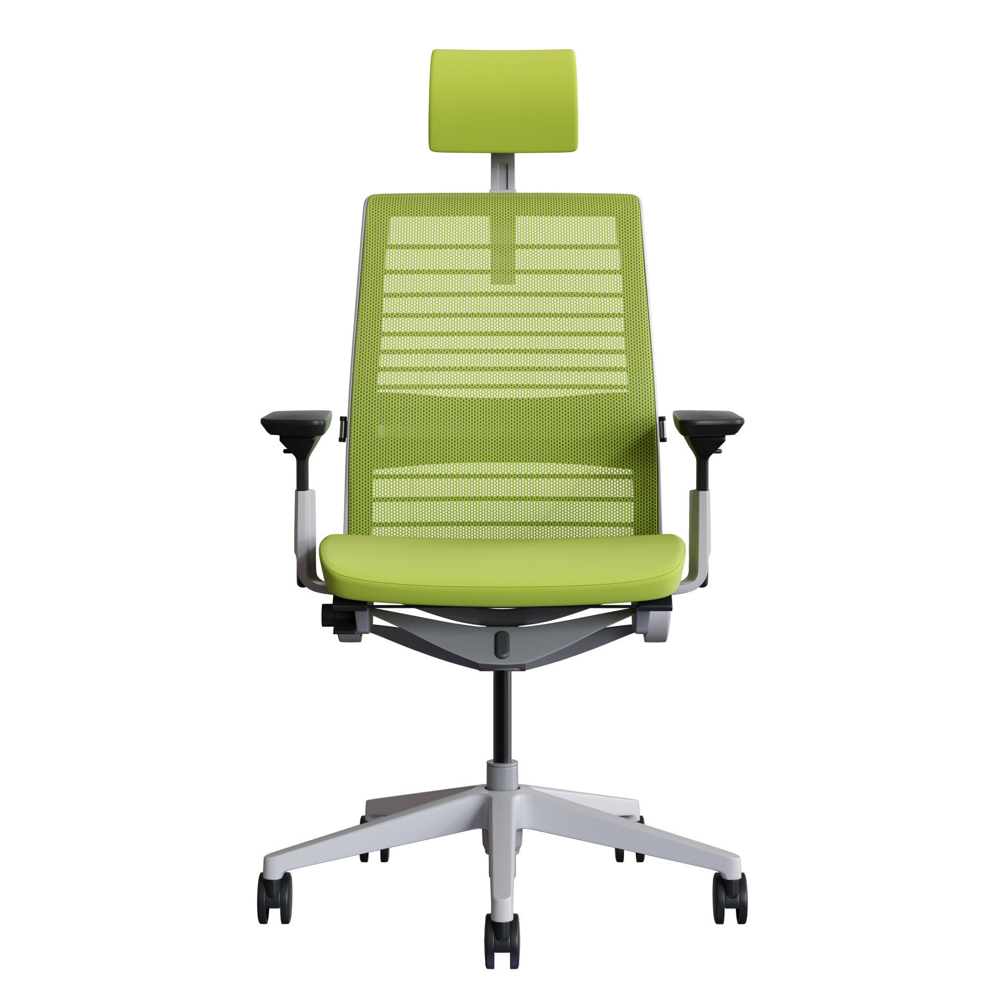 Steelcase - Office Chair Think 3D model_7