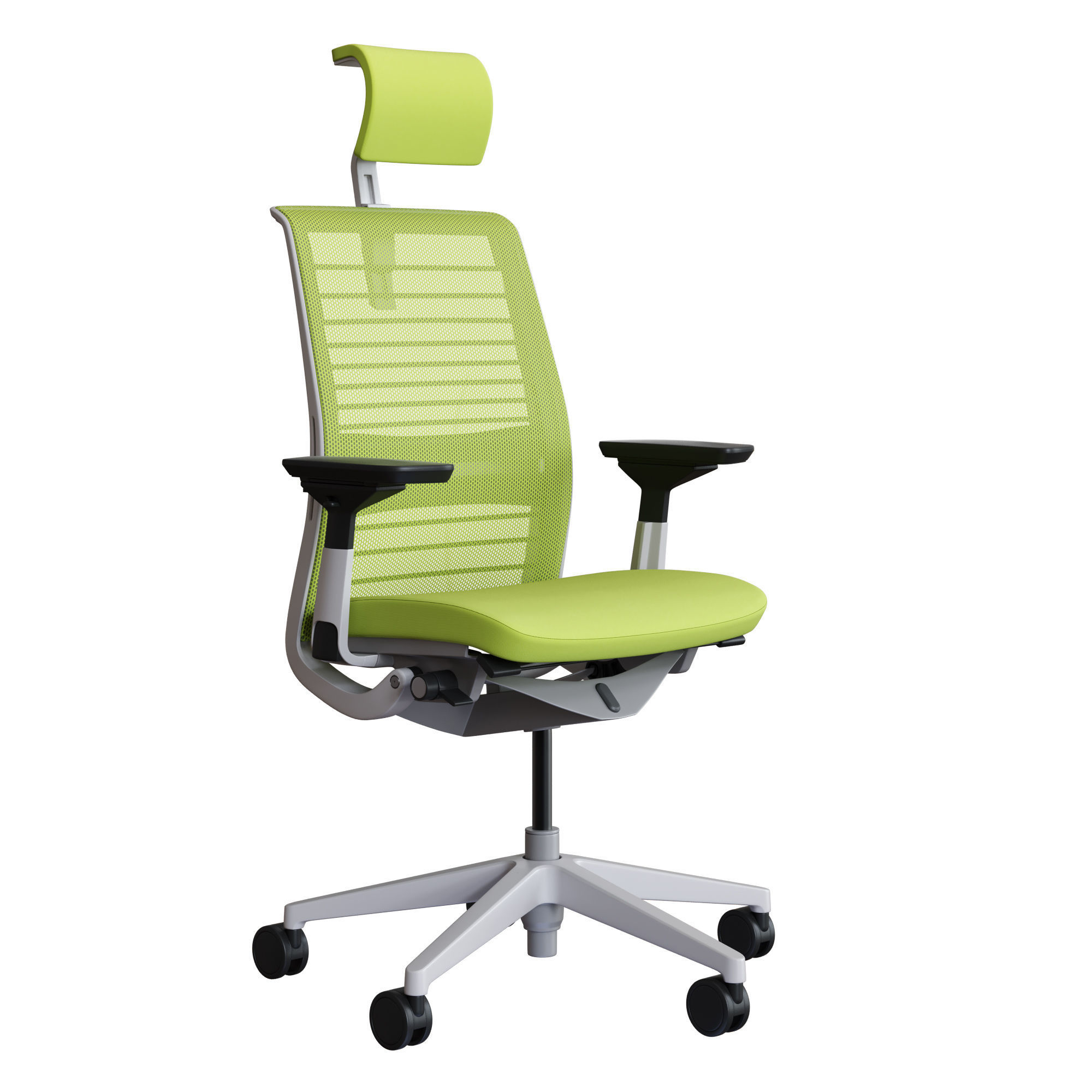 Steelcase - Office Chair Think 3D model_8