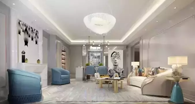 Luxurious living room