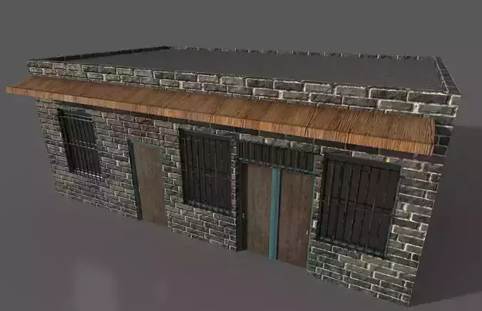 dual business with pbr textures 