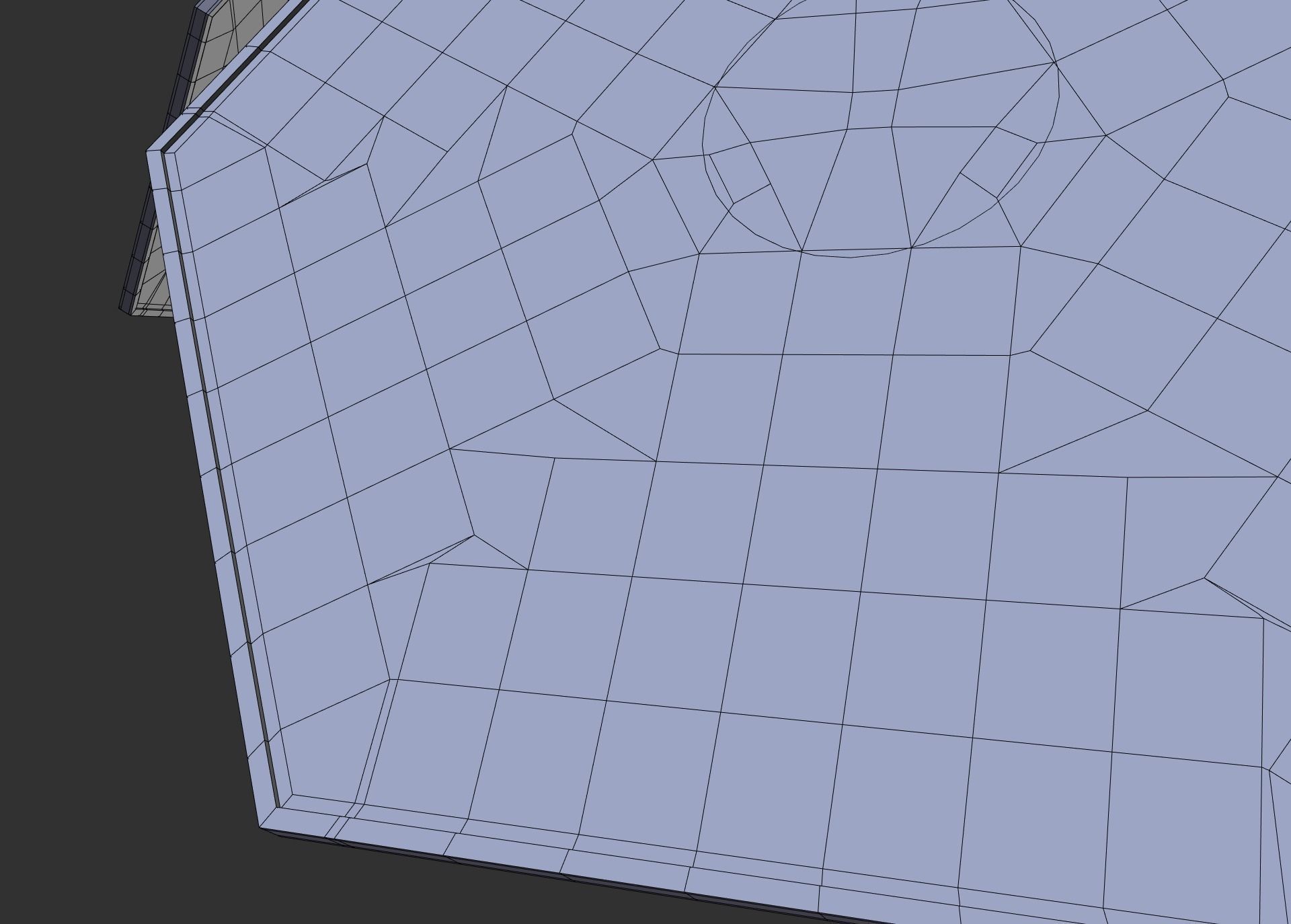 solar energy tree rectangular cells Low-poly 3D model_9