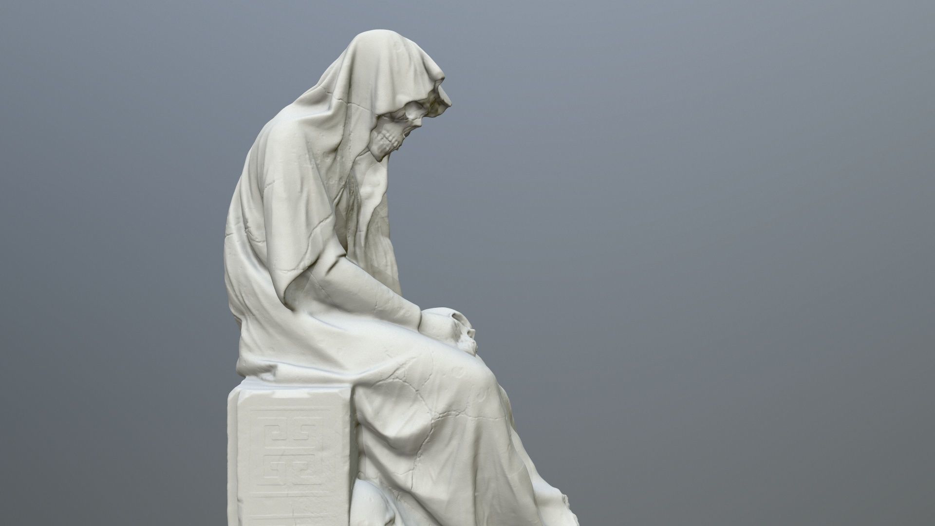 statue st michael archangel 3D print model_14