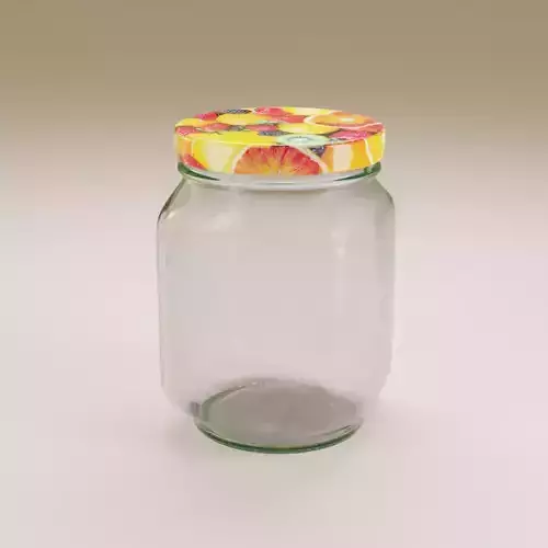 Mason jar 3D model