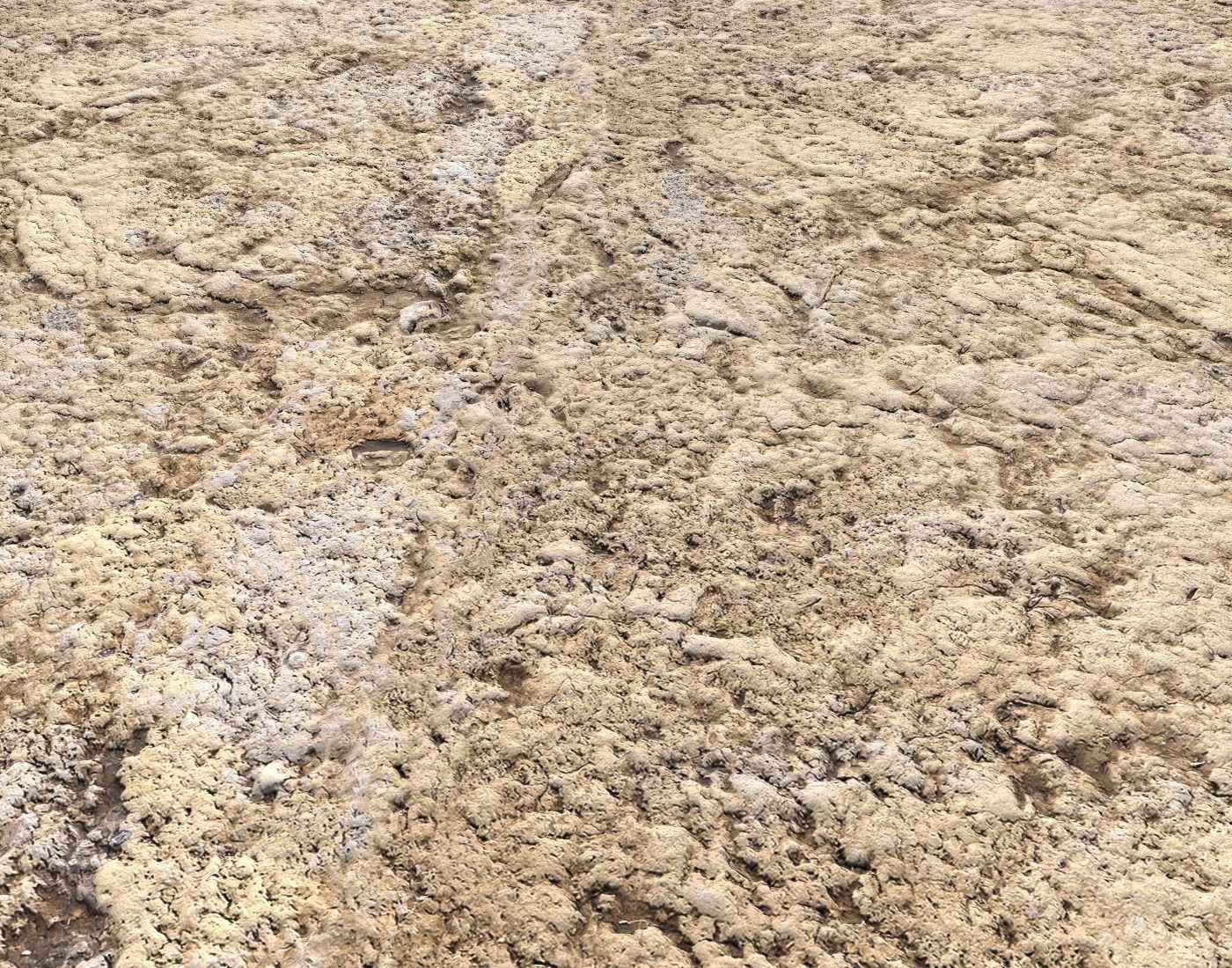 Dirty sand terrain PBR pack 1 Texture_8
