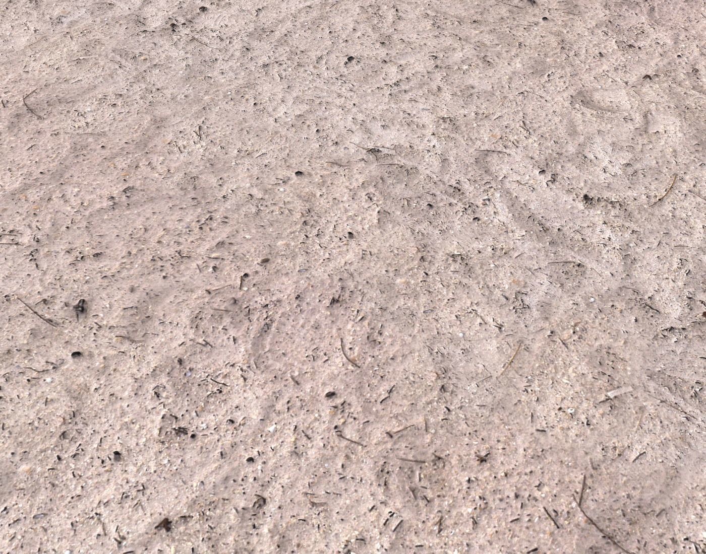 Dirty sand terrain PBR pack 1 Texture_13