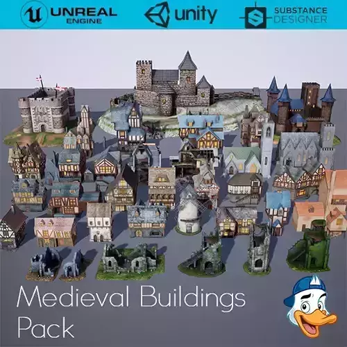 Medieval Fantasy Buildings Pack 02