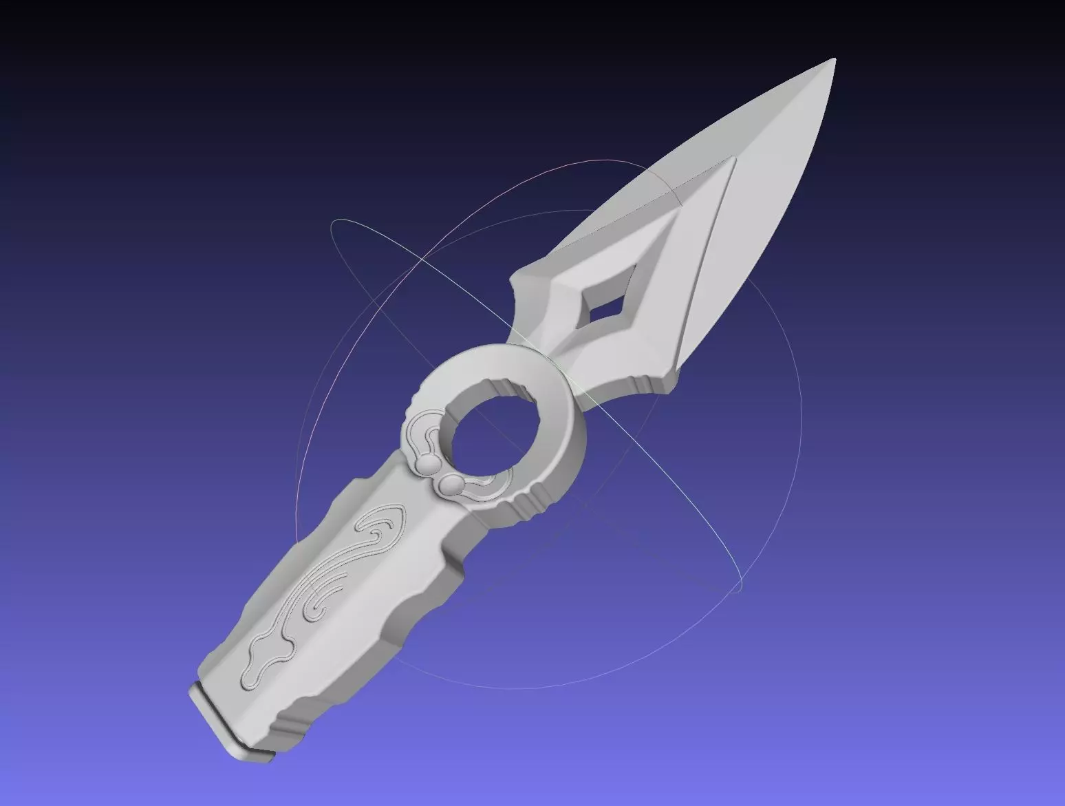 Valorant Jett Knife Printable Model 3D print model