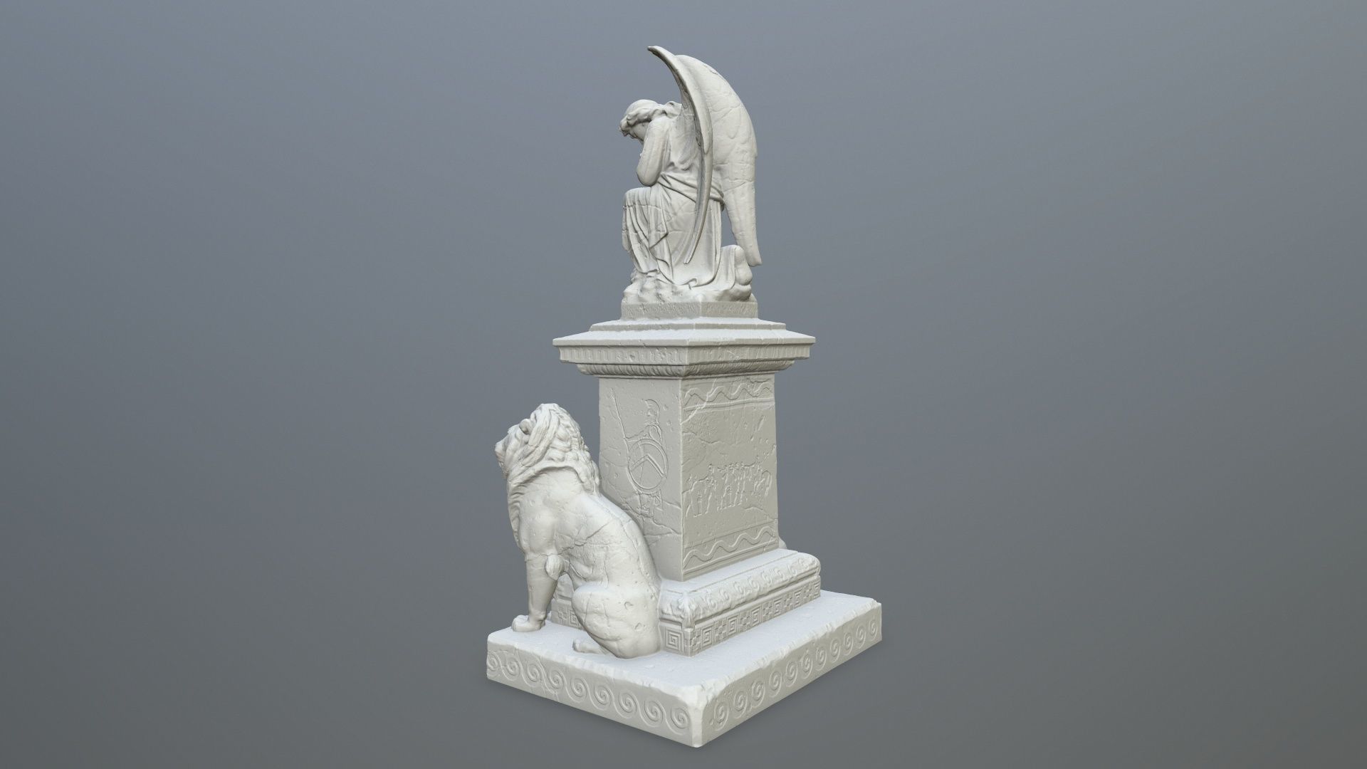 statue 4 3D print model_5