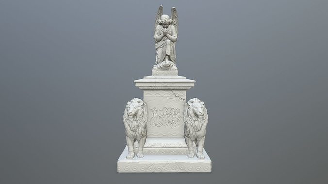 statue 4 3D print model