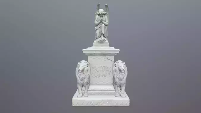 statue 4 3D print model