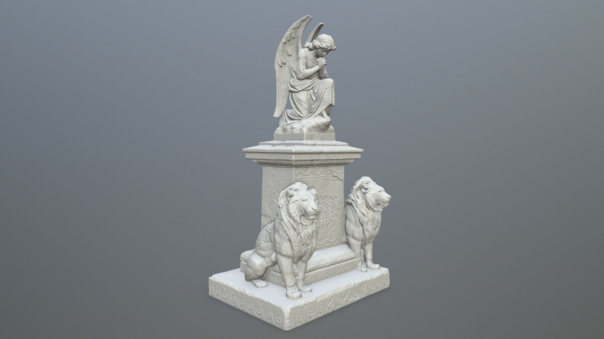 statue 4 3D print model_1