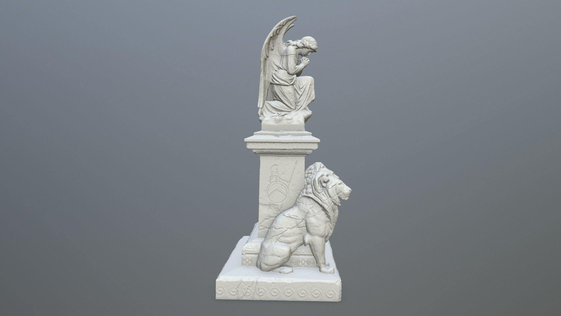 statue 4 3D print model_2