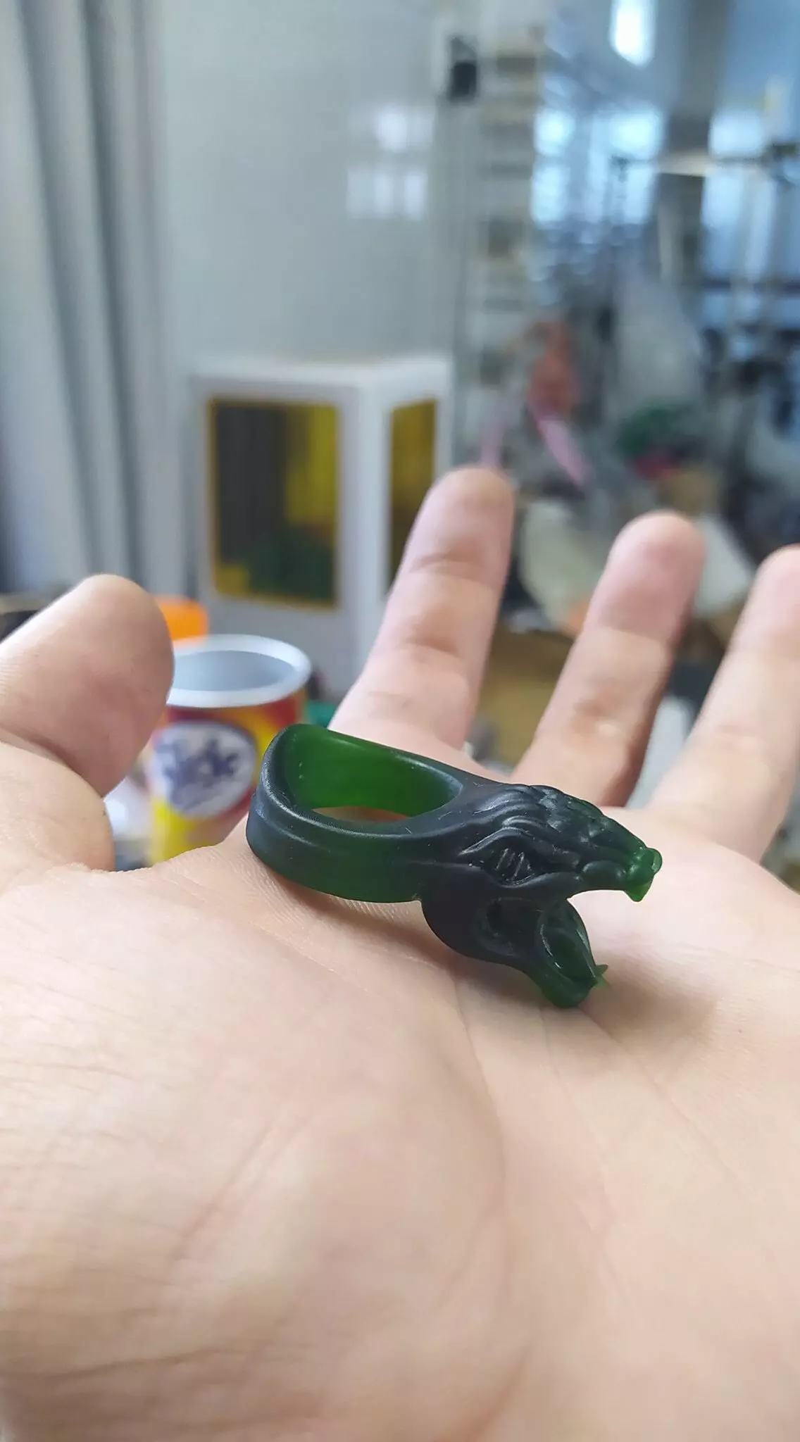Snake Ring 3D print model
