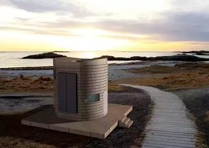 Design study of a marine refuge