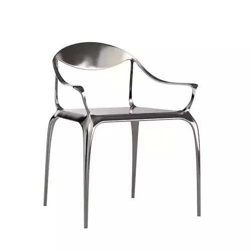 Vaughn metal arm chair