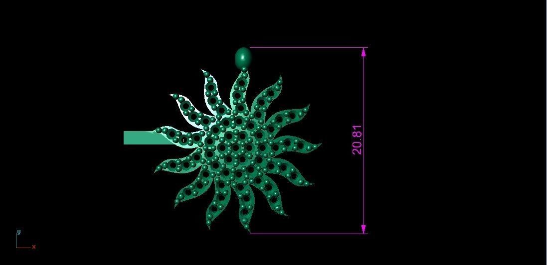 WOMAN NECKLACES 3D print model_3