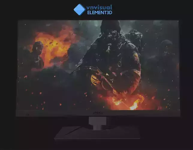 E3D - MSI Optix MAG272QR 