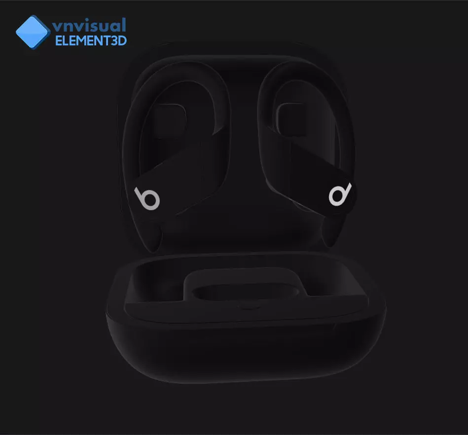 E3D - PowerBeats Pro 3D model